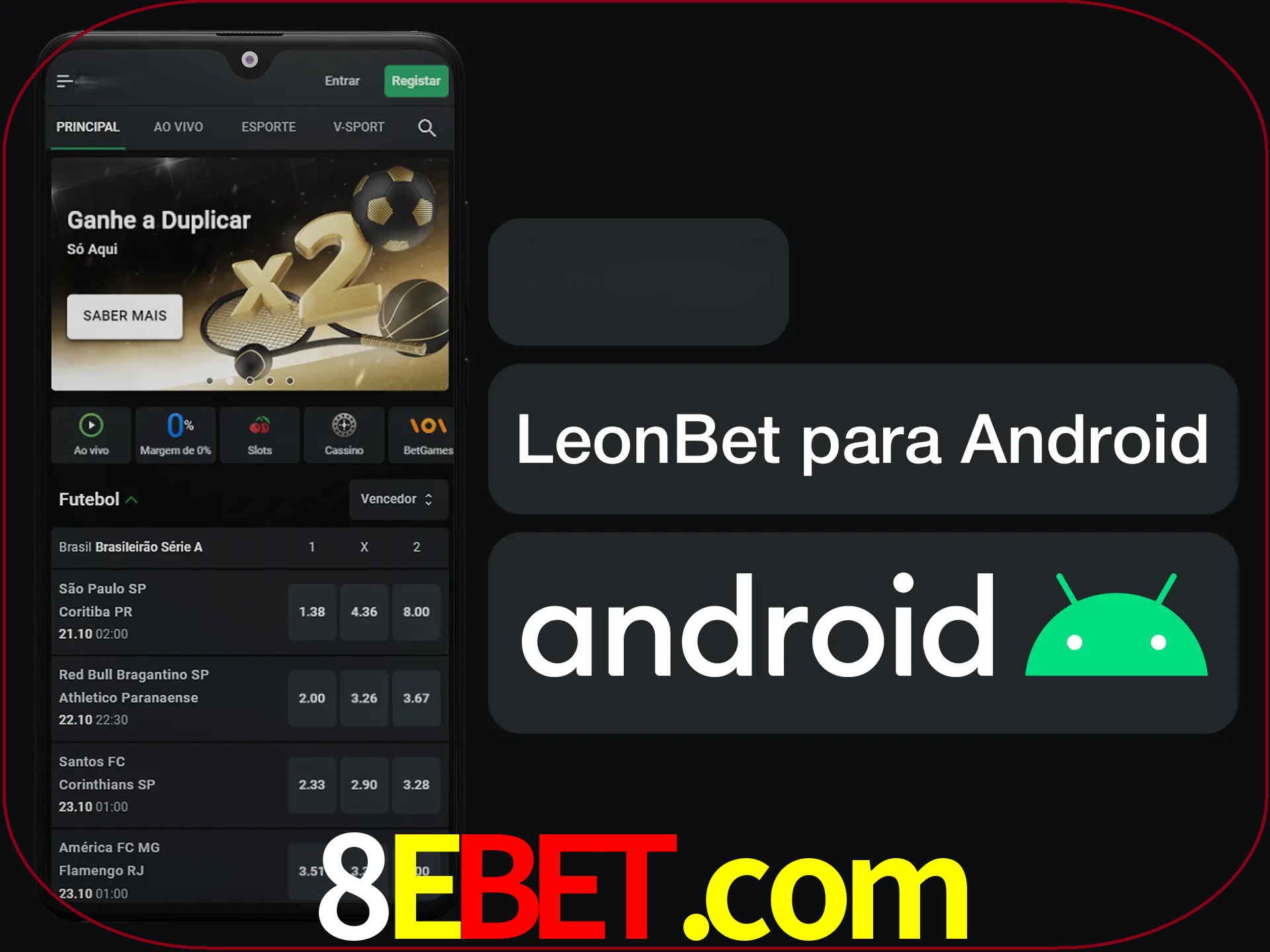 Adquira sua versão poket de LeonBet.